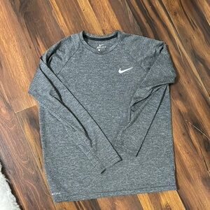 Nike Gray Long Sleeve Shirt